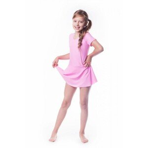 Shepa Gymnastický dres se sukní (B9), 140, růžová