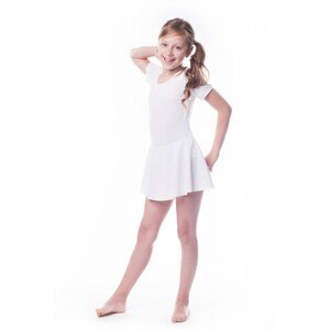 Shepa Gymnastický dres se sukní (B7), 122, bílá