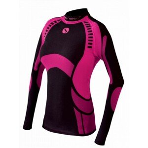 Sesto Senso Thermo Active Dámské sportovní triko, L, fialově-růžová