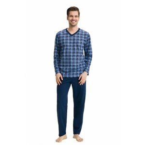Luna 795 Pánské pyžamo, XL, modrá