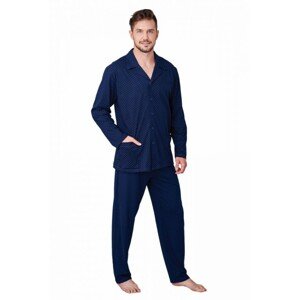 Regina 265A '18 Pánské pyžamo plus, 3XL, béžová