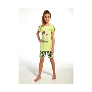 Cornette Kids Girl 243/62 Dívčí pyžamo, 110-116, seledynowy