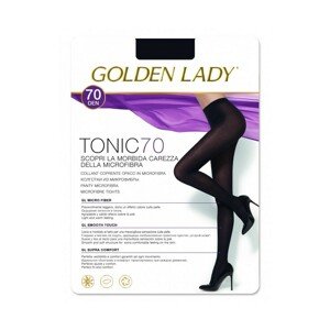 Golden Lady Tonic 70 den punčochové kalhoty, 4-L, nero/černá