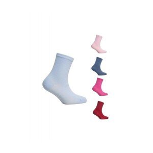 Wola Hladký dětské W24000 2-6 lat Ponožky, 21-23, bílá
