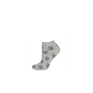 Soxo 1138 Good Stuff Pánské kotníkové ponožky, 40-45, šedá