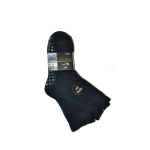 WiK 21463 Warm Sox ABS A'2 pánské ponožky, 39-42, černá-černá