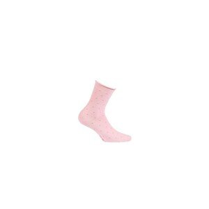 Gatta Cottoline vzorované G44.01N 11-15 let beztlakové Dívčí ponožky, 33-35, pink