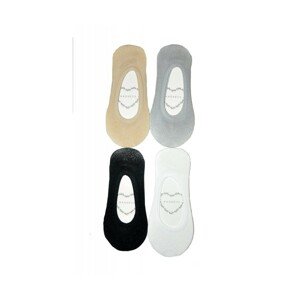 Magnetis MG-018 Dámské ponožky, Satén, 36-40, bílá