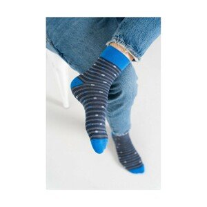 Steven vzor art.060 Chlapecké ponožky, 38-40, modrá