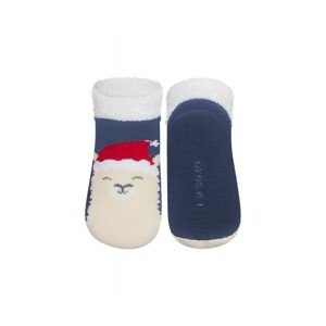 Soxo 3136 Frotki dětské ponožky, vánočními motivy, 19-21, jeans