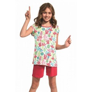 Cornette Kids Girl 357/79 Cactus 86-128 dívčí pyžama, 122-128, růžová