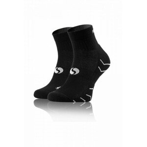 Sesto Senso Frotte Sport Socks černé Ponožky, 43-47, černá