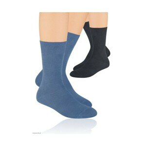 Steven 048 Pánské ponožky, 41/43, modrá