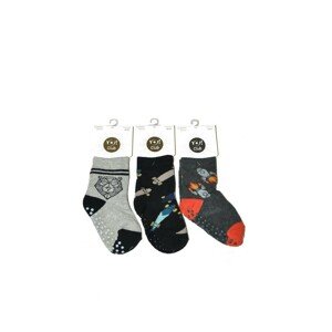 YO! SK-06C ABS vzor Boy A'6 Ponožky, 27-30, mix kolor-mix vzor