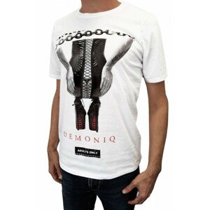 Demoniq TSHRW002 Pánské tričko, S, bílá
