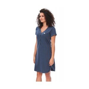 Dn-nightwear TCB.9505 Noční košilka, L, deep blue