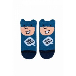 YO! SK-65 vzor 3D Silikon Boy 17-26 Chlapecké ponožky, 17-19, mix kolor-mix vzor