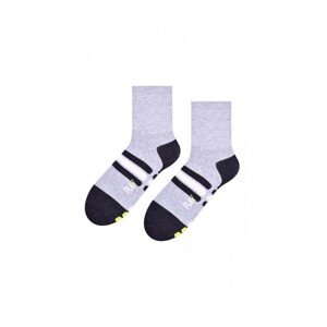 Steven art.060 Sport Chlapecké ponožky, 38-40, bílá