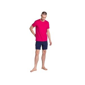Henderson Leaf 38872 fuchsie Pánské pyžamo, XL, růžová