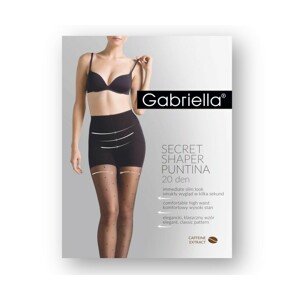 Gabriella Secret Shaper 680 puntina Punčochové kalhoty, 2, černá