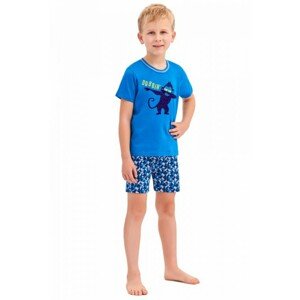 Taro Damian 943 tmavě modré Chlapecké pyžamo, 98, modrá