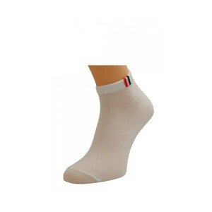 Bratex M-019 Pánské sportovní kotníkové ponožky, 44-46, bílá