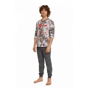 Taro Greg 2655 Z'22 Chlapecké pyžamo, 146, šedá