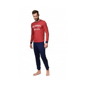 Henderson 39254 Agent 33x Pánské pyžamo, XL, červená