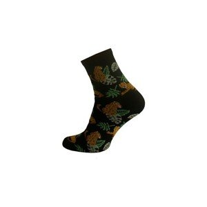 Bratex D-001 vzor Dámské ponožky, 39-41, černá