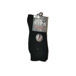 WiK 21220 Premium Sox Frotte Pánské ponožky, 43-46, černá