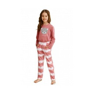 Taro Carla 2588 růžové Dívčí pyžamo, 140, růžová