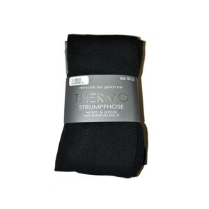 WiK 89553 Thermo Warm &amp Weich Punčochové kalhoty, 4XL/52-54, černá