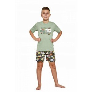 Cornette Kids Boy 789/98 Camper Chlapecké pyžamo, 122-128, zelená