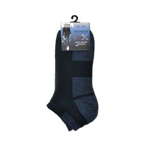 WiK 16416 Premium Sneaker Pánské kotníkové ponožky, 43-46, bílá
