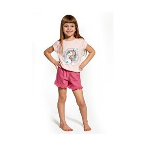 Cornette Unikorn 459/96 Dívčí pyžamo, 98/104, růžová