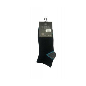 WiK 1204 Star Socks 39-46 Kotníkové ponožky, 39-42, černá