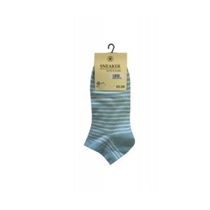 Wik 1127 Star Socks 35-42 Kotníkové ponožky, 35-38, seledynowy