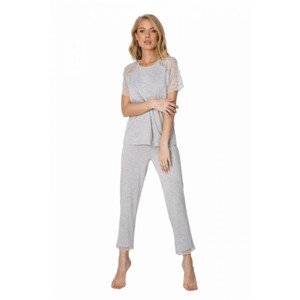 Aruelle Marianna Long Dámské pyžamo, S, light grey