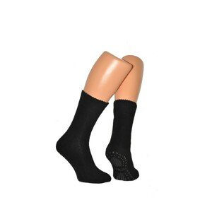 WiK 21393 Thermo ABS Cotton Pánské ponožky, 43-46, černá