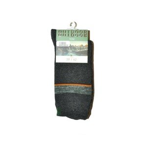 WiK 21302/21303 Outdoor Thermo Pánské ponožky, 39-42, melanž tmavá