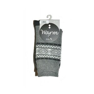 WiK 37757 Warm Dámské ponožky, 39-42, cihlová