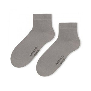 Steven 028-003 šedé Pánské ponožky, 41/43, šedá