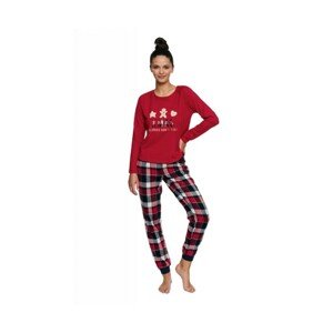 Henderson Ladies Hygge 40123 Dámské pyžamo, S, červená