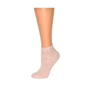 Noviti ST022 Lurex Dámské ponožky, 39-42, béžová