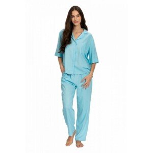 Momenti Per Me Bounty Blue Dámské pyžamo, XL, blue