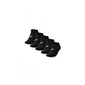 4F SOCM 055 Men A'5 39-46 Pánské kotníkové ponožky, 39-42, černá