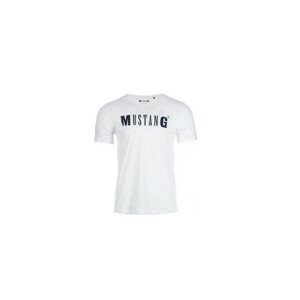 Mustang 4154-2100 T-shirt Pánské tričko, XXL, bílá