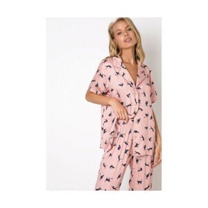 Aruelle Polly Long Dámské pyžamo, XS, peach
