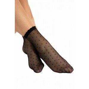 Fiore Bella 20 Den Black Dámské ponožky, UNI, černá