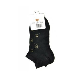 Magnetis 001 Aroma Dámské kotníkové ponožky, UNI, černá